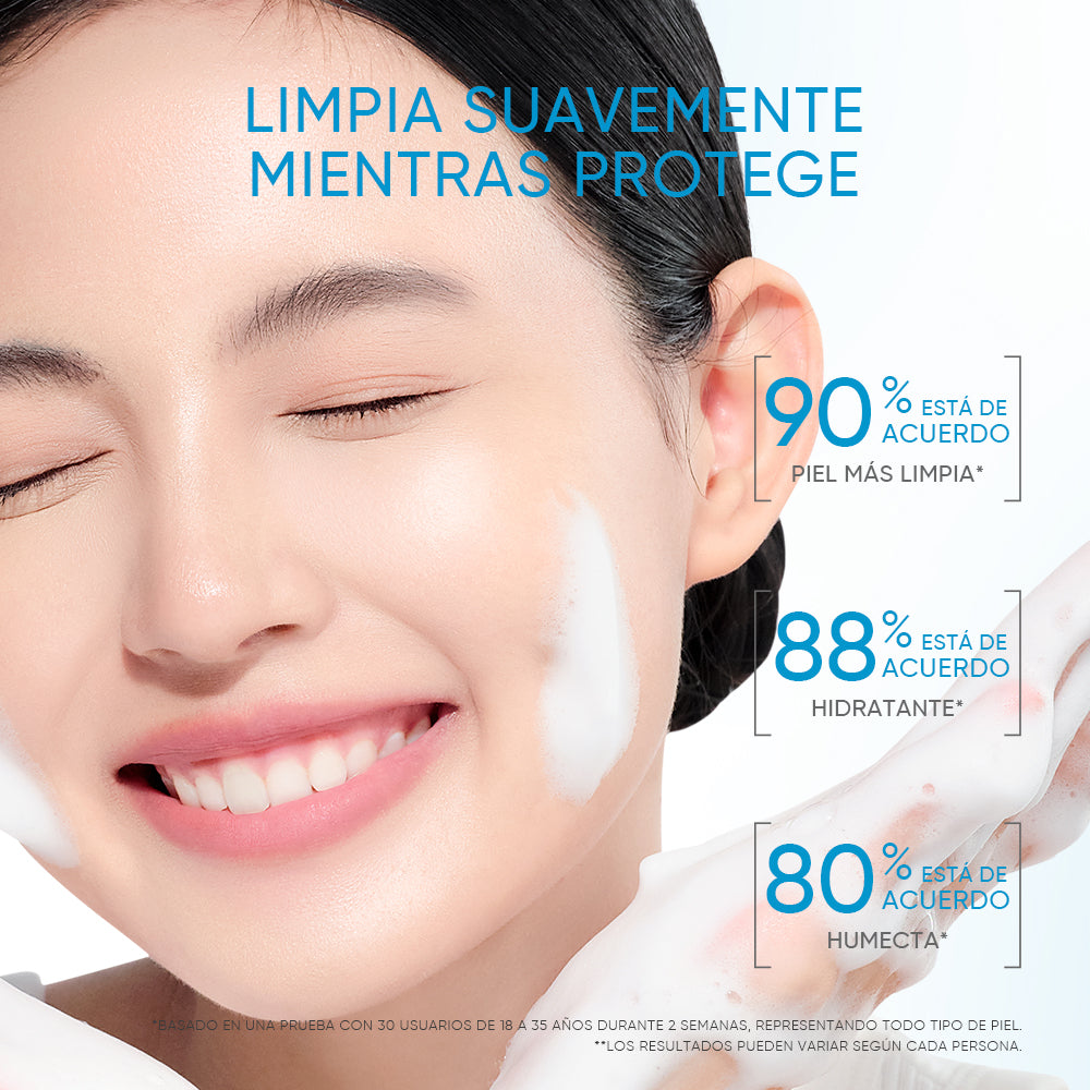 Limpiador facial 5X Ceramidas pH bajo