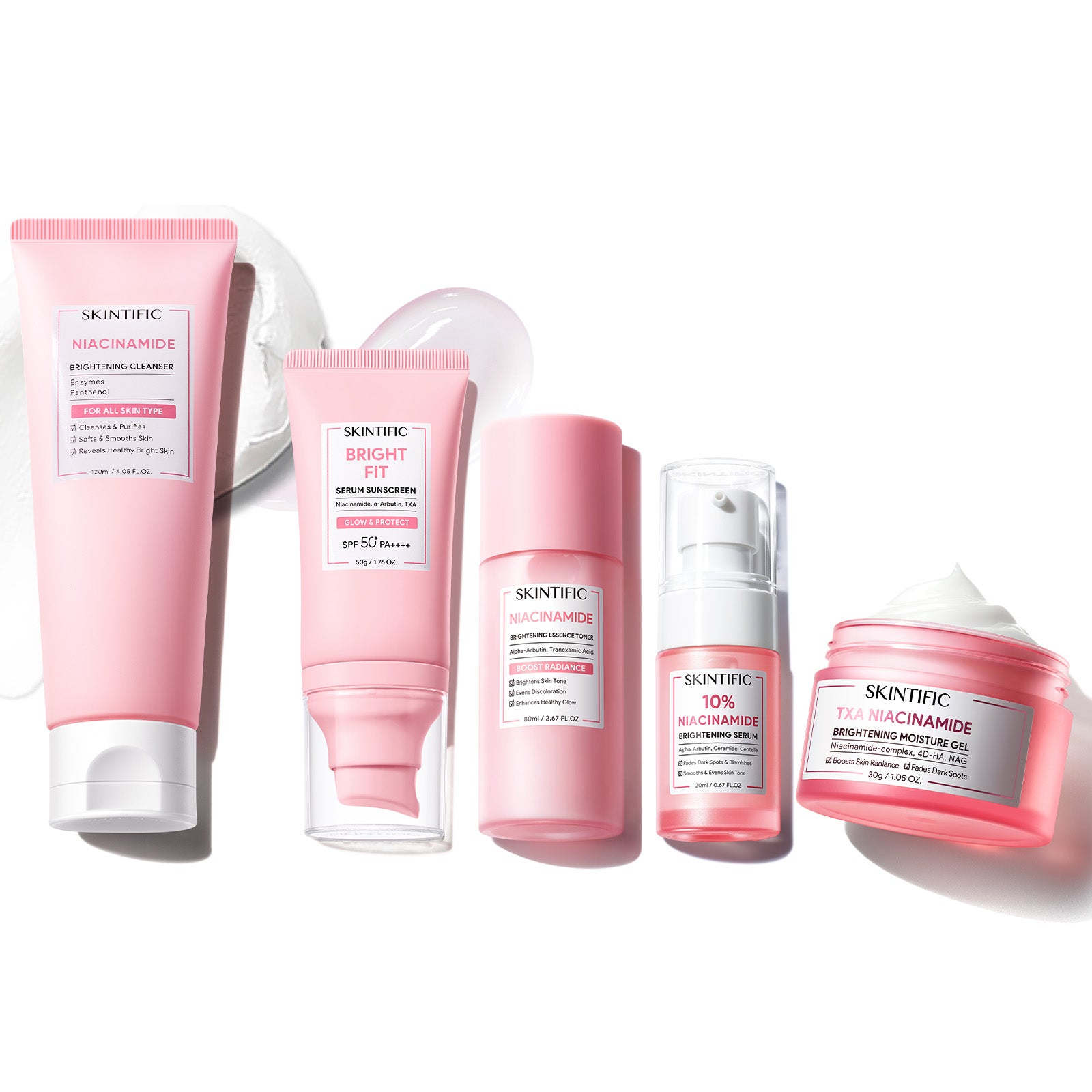 Daily Niacinamide Brightening Glow System Set
