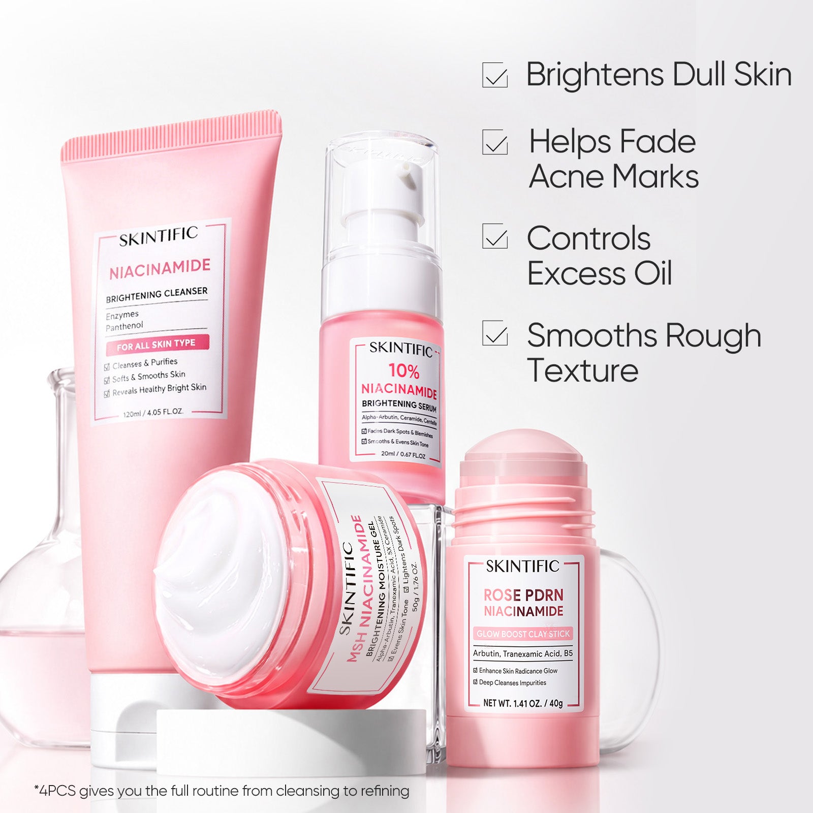 Niacinamide Brightening Set