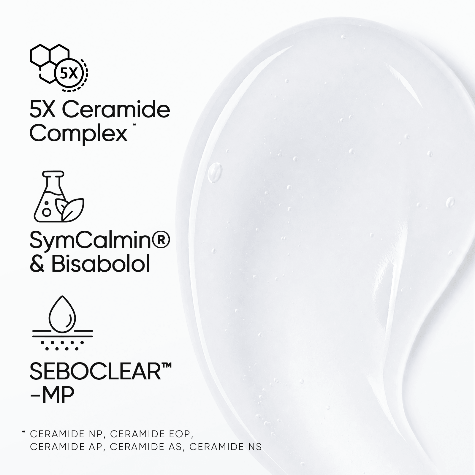 Gel Hidratante Reparador de la Barrera con 5X Ceramidas