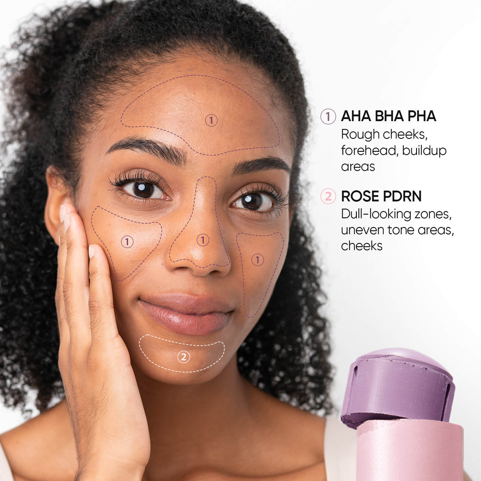 AHA BHA PHA Skin Resurfacing Clay Stick