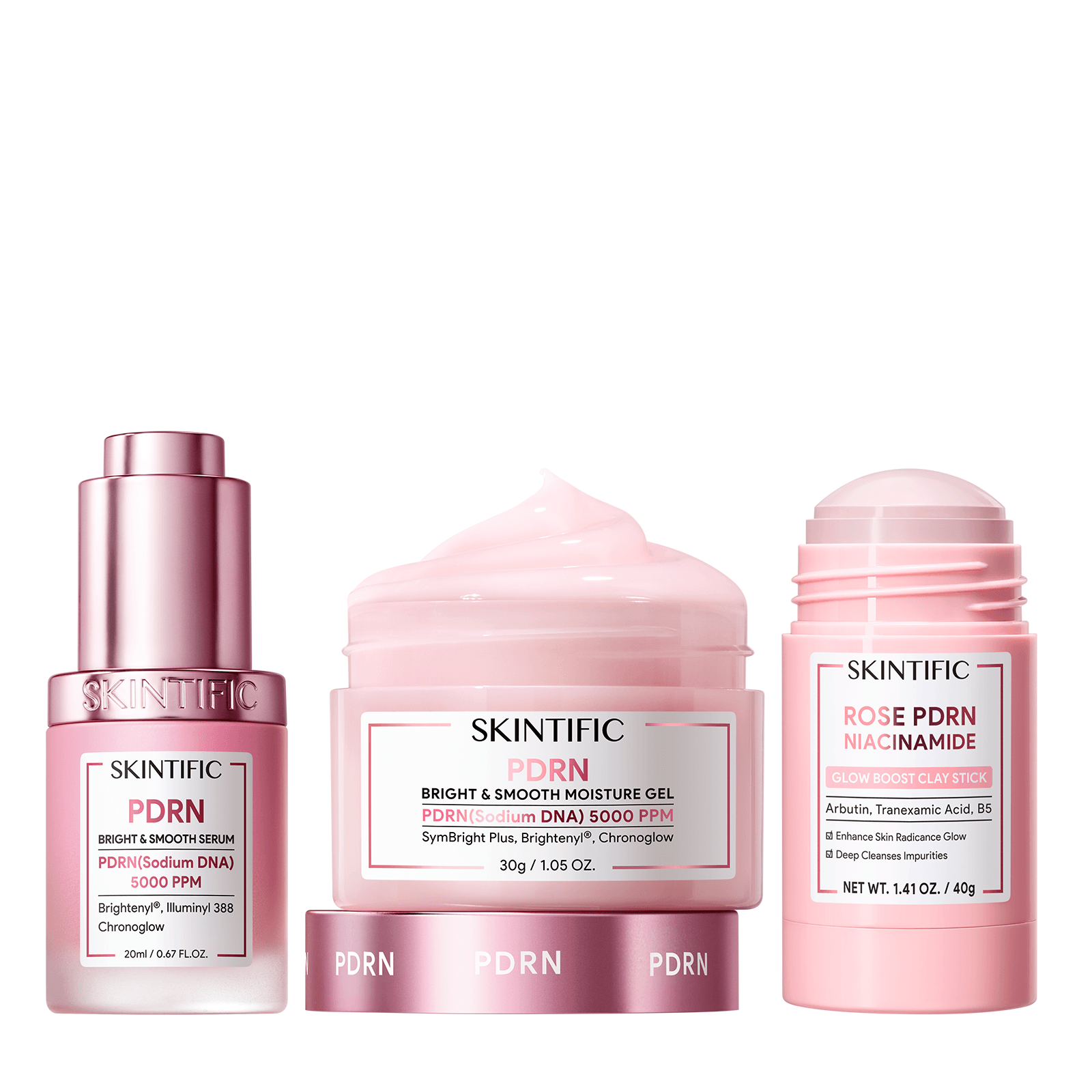 Rose PDRN Niacinamide Glow Boost Clay Stick