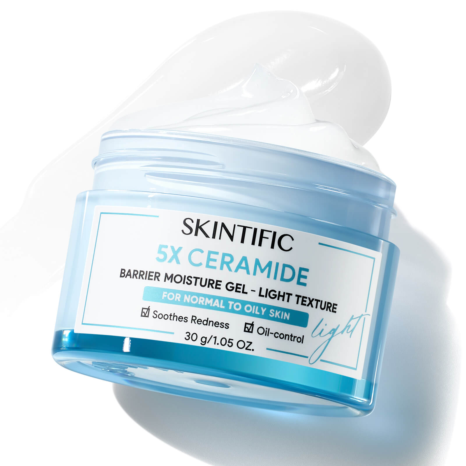 Gel Hidratante Reparador de la Barrera con 5X Ceramidas