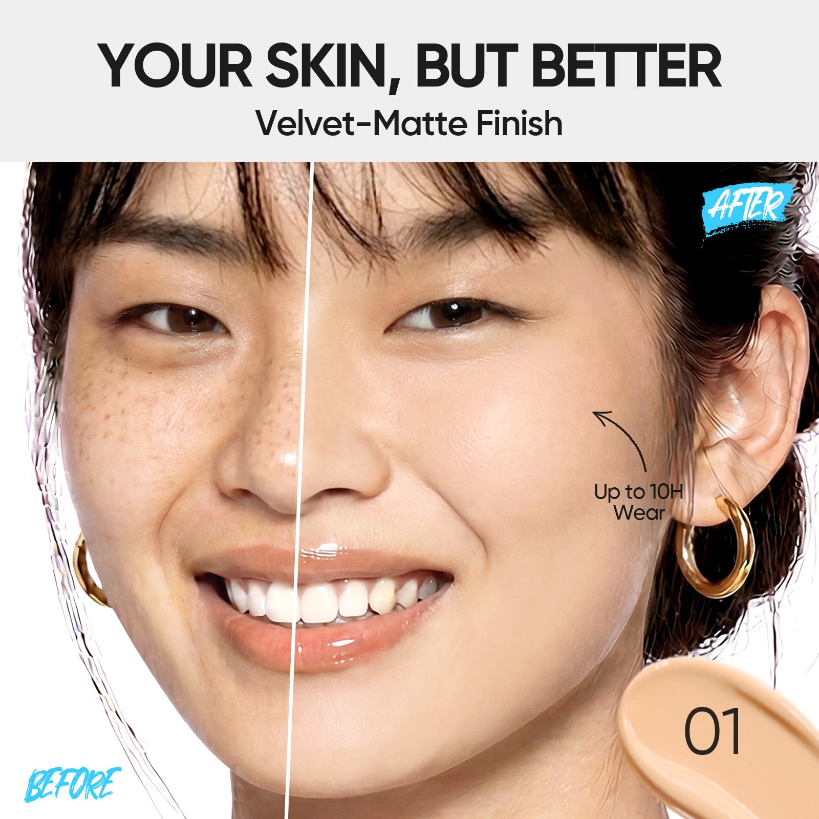 [Tono de piel perfecto para uso diario, aprobado por JEFFREE STAR]