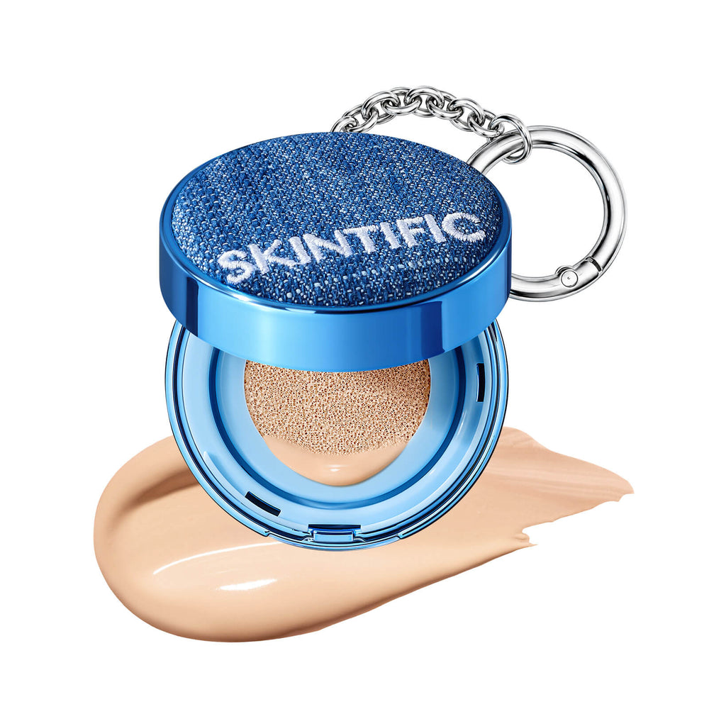 Base de maquillaje cushion mini Perfect Stay Velvet Matte con cadena