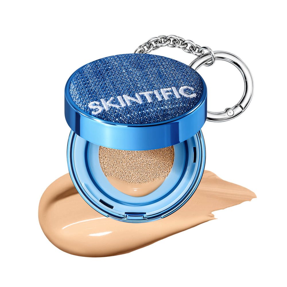 Base de maquillaje cushion mini Perfect Stay Velvet Matte con cadena