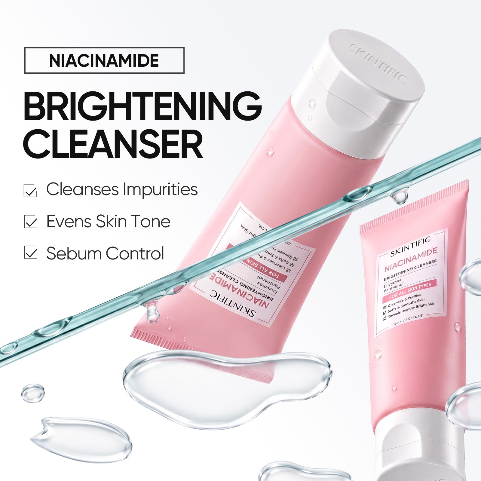 Niacinamide Brightening Cleanser Face Wash