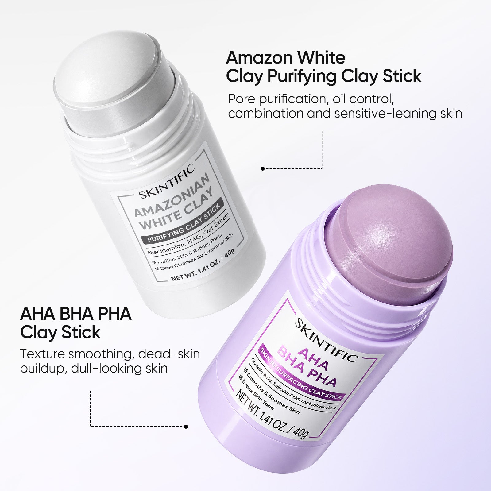 AHA BHA PHA Skin Resurfacing Clay Stick
