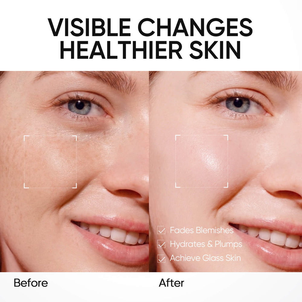 PDRN Brightening Tone & Texture Glass Skin Routine Set