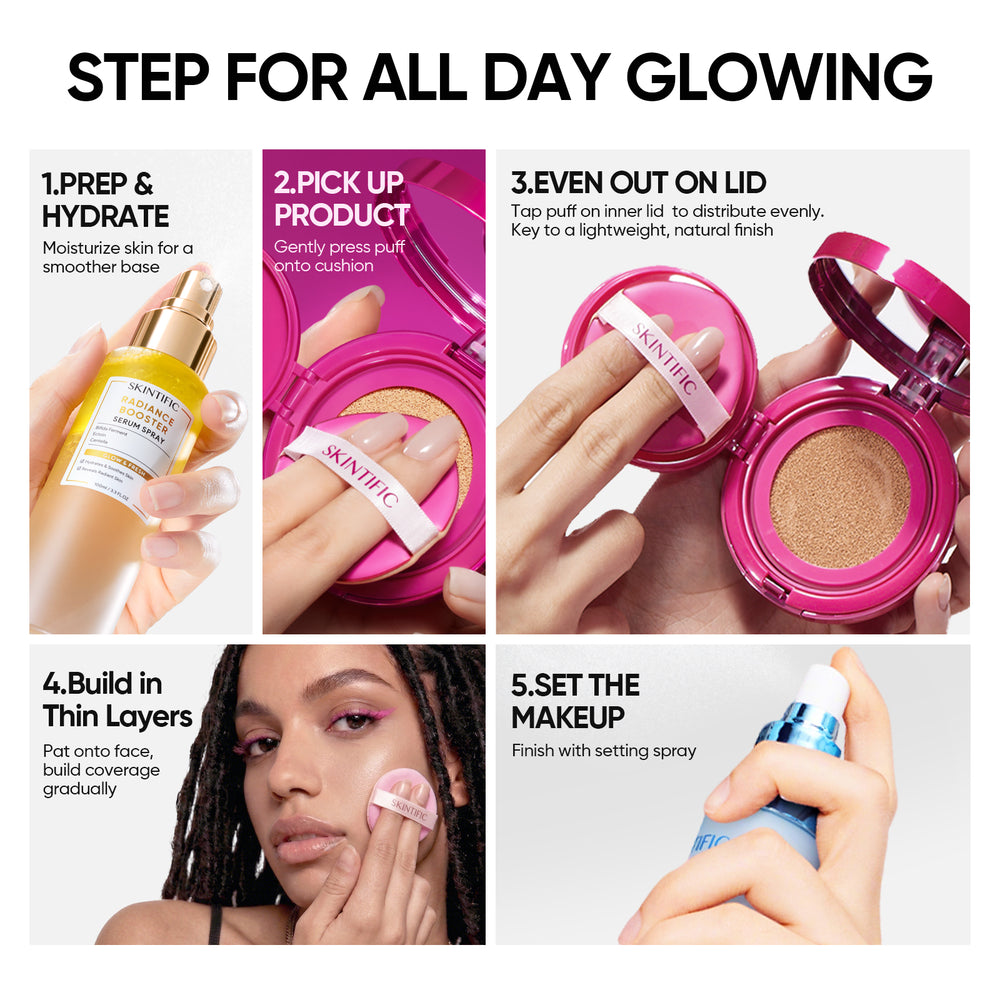 [APROBADO POR JEFFREE STAR] Cushion Perfecto Cover Glow