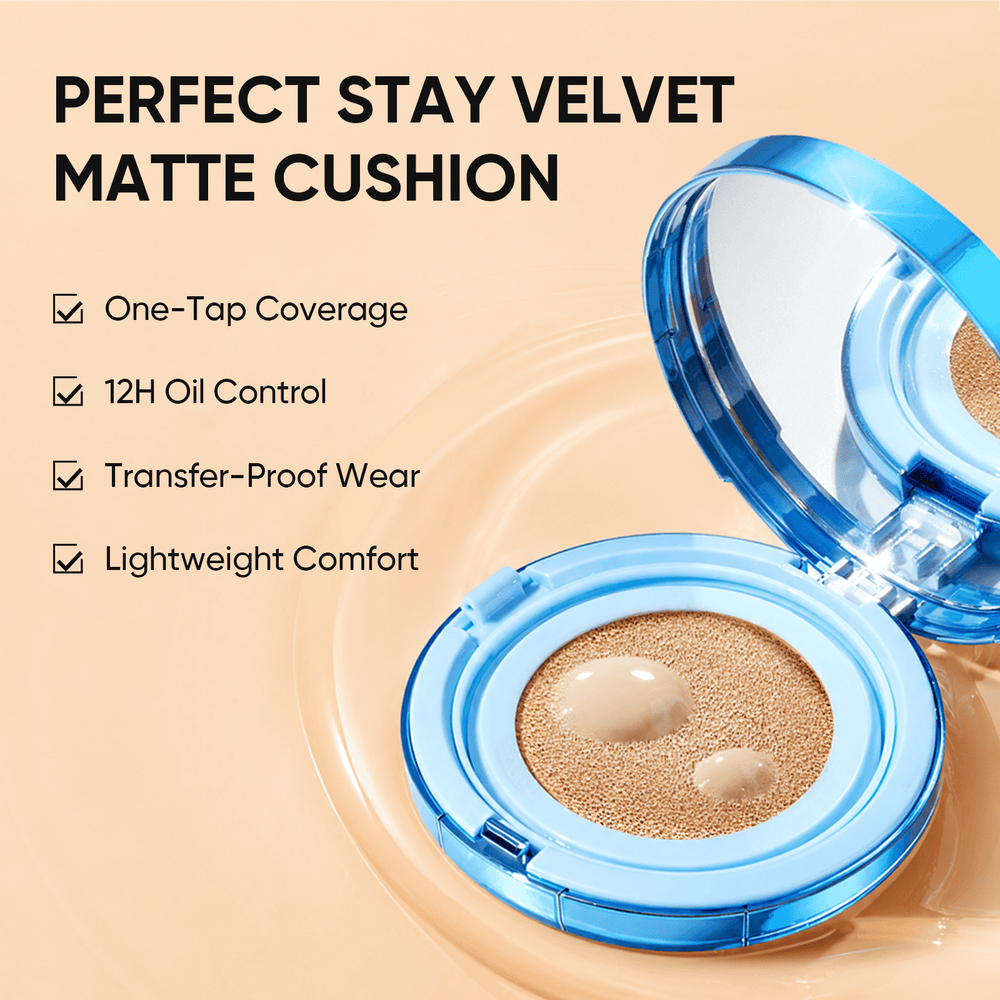 Set de base Velvet Matte & Cover Perfect Stay, 2 piezas