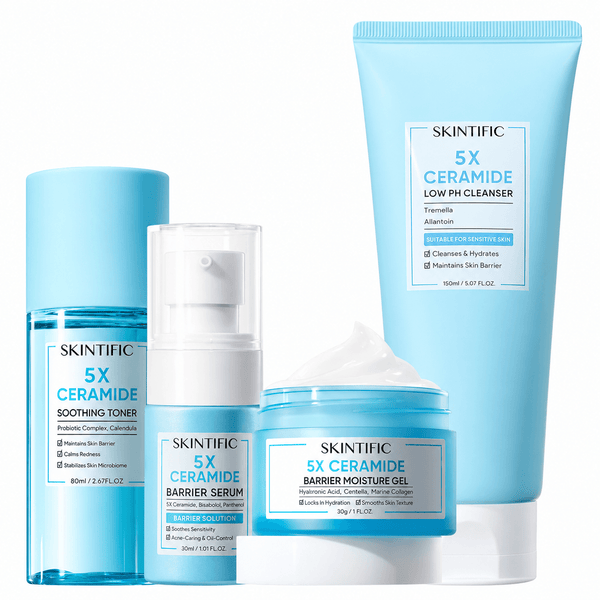 Set Reparador de Barrera con 5X Ceramidas – 4 piezas