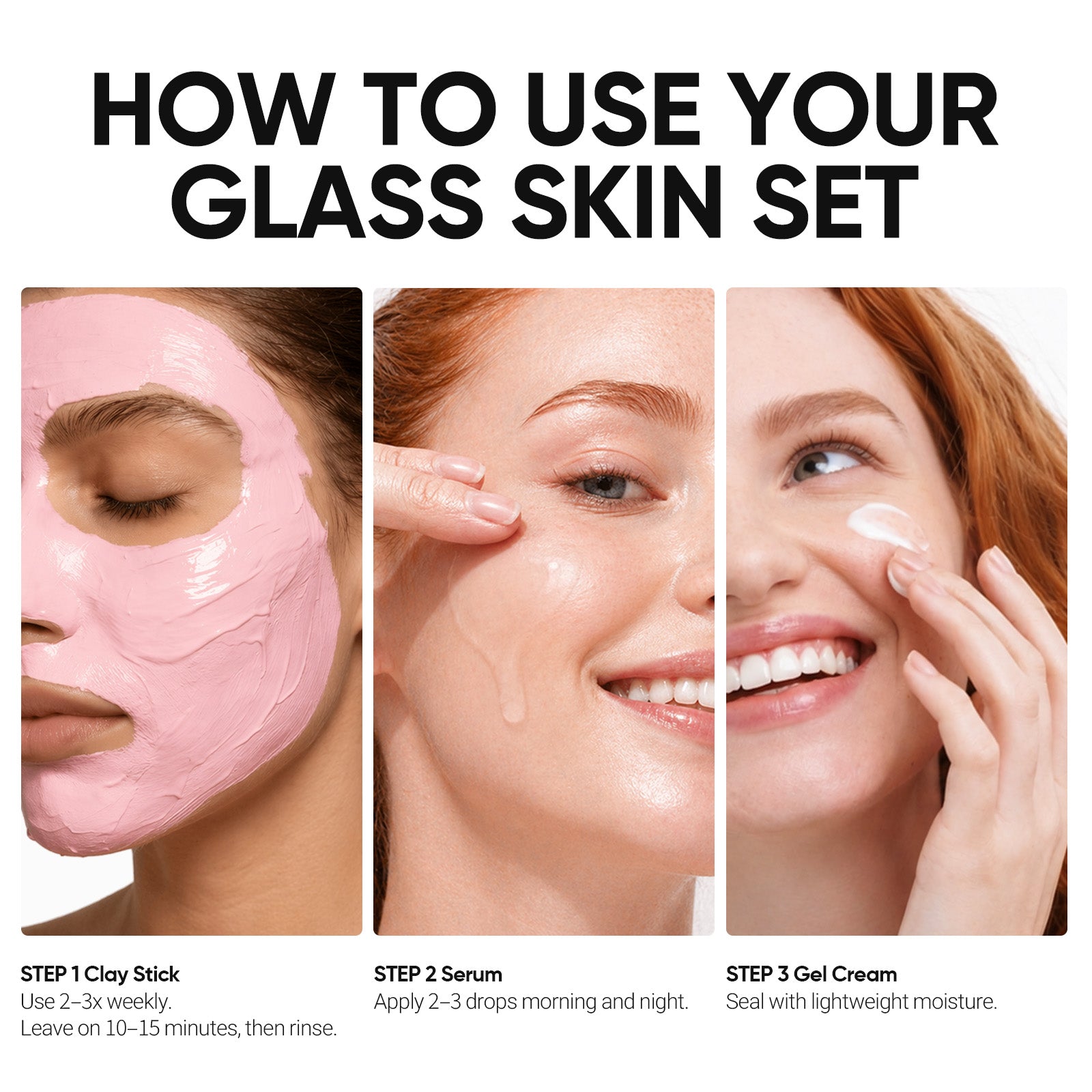 Rose PDRN Niacinamide Glow Boost Clay Stick