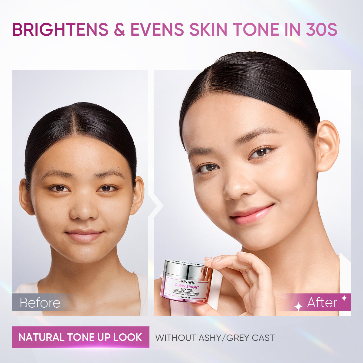 Crema de Día Iluminadora Glow Bright