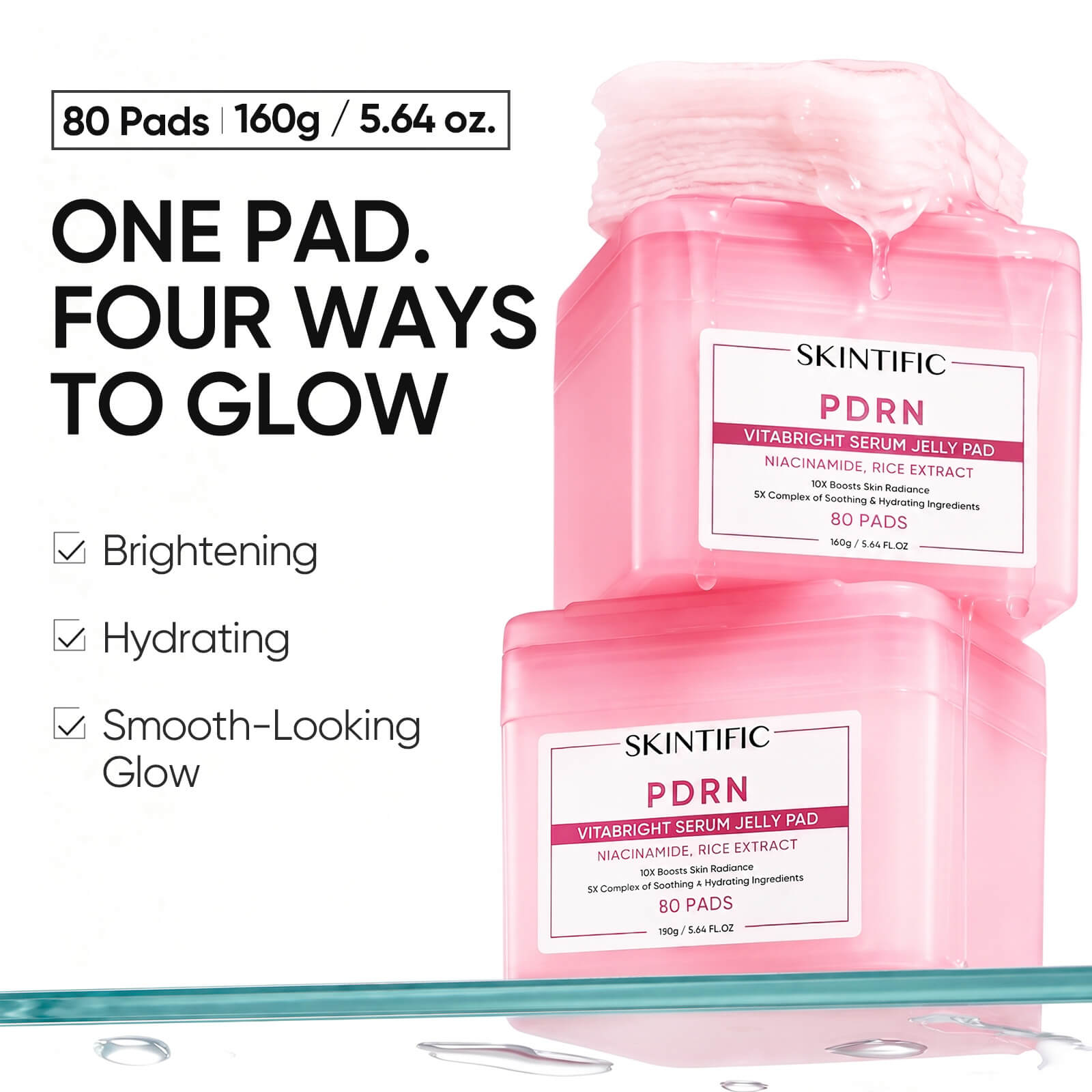 4-Step PDRN Tone & Texture Glass Skin Routine