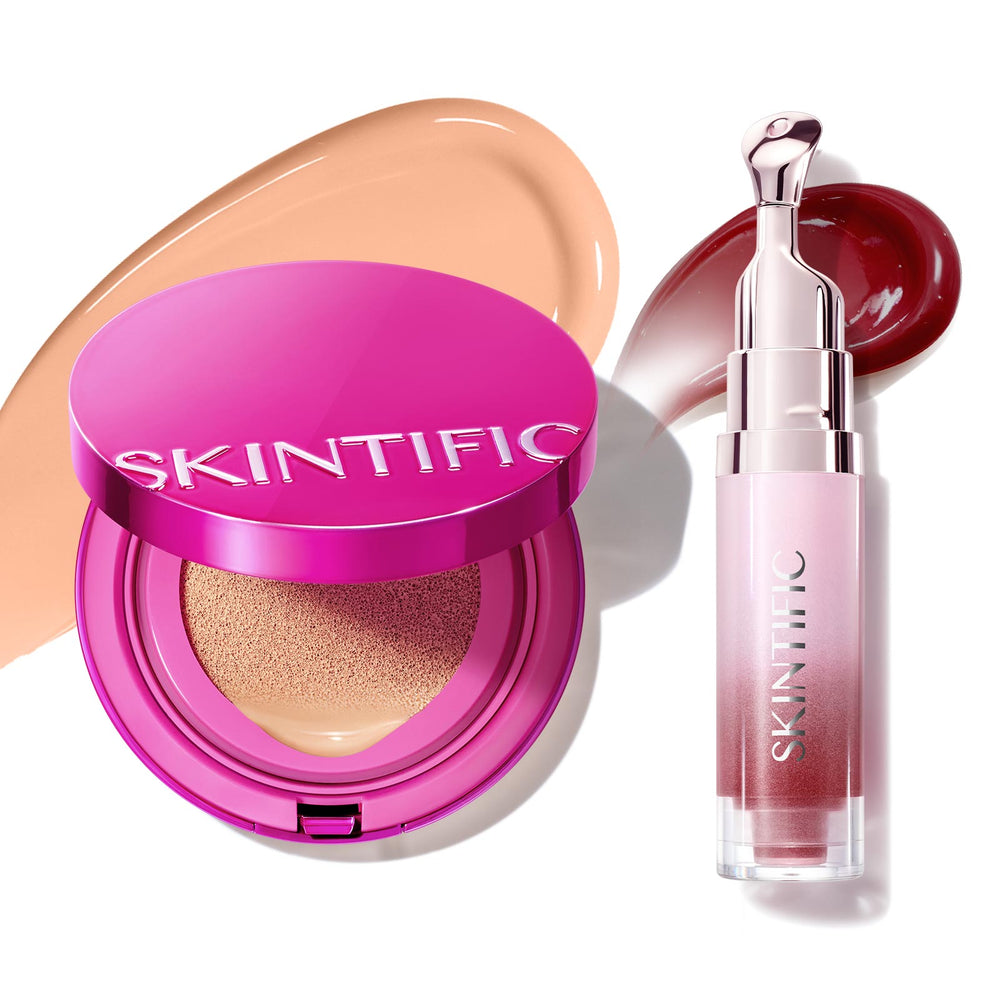 Set Glow Cushion & Sérum Labial con Péptidos – 2 piezas