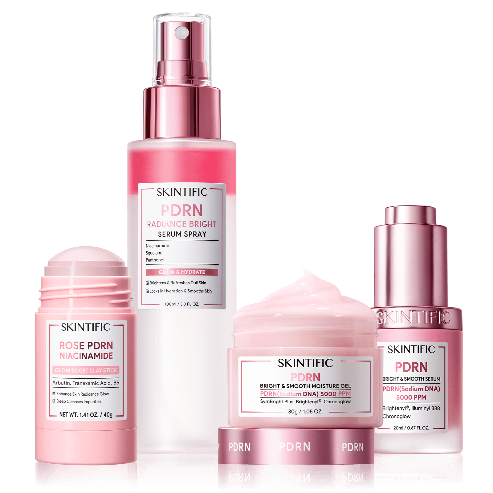 Rose PDRN Niacinamide Glow Boost Clay Stick