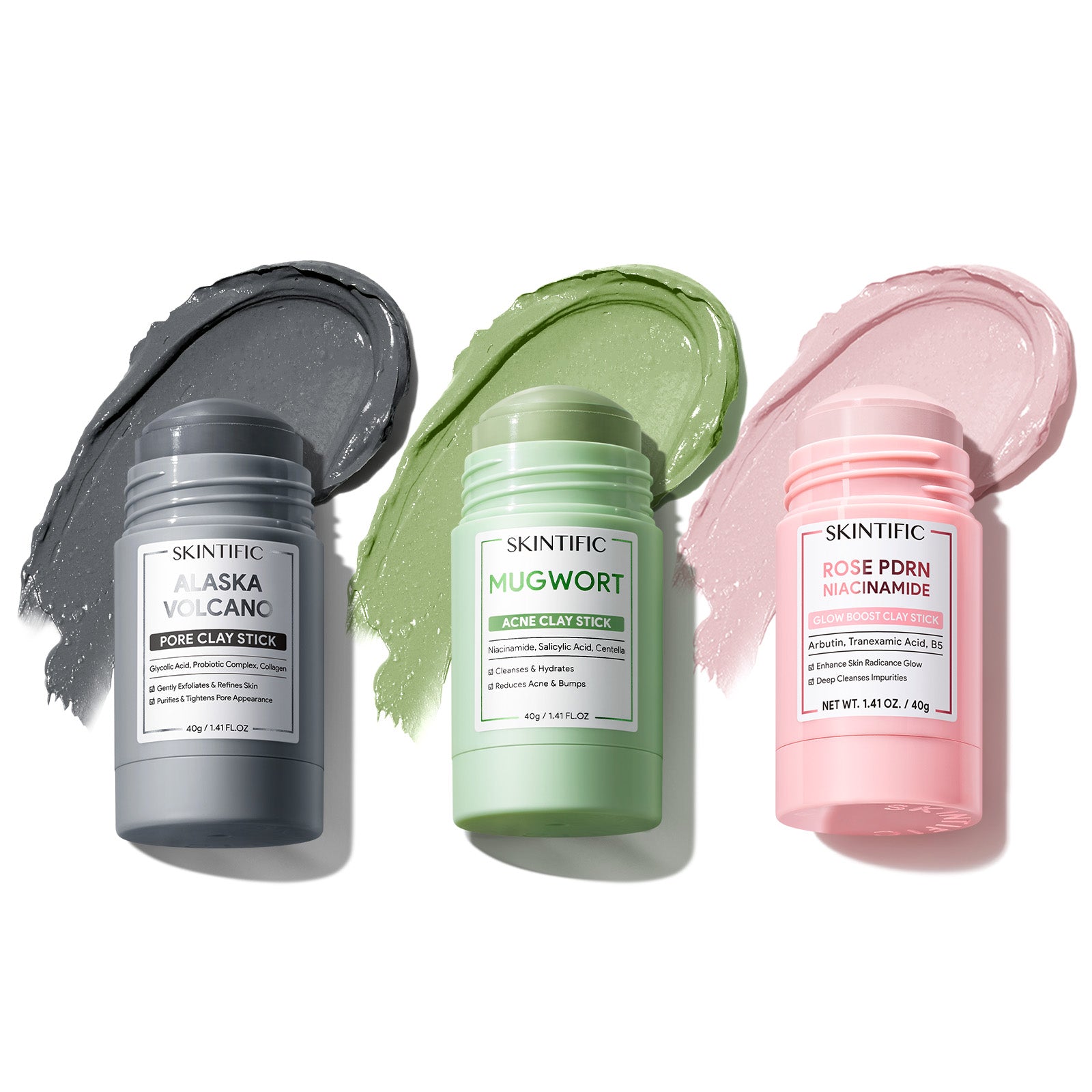Pore Perfect Clay Stick Mask Set 3pcs
