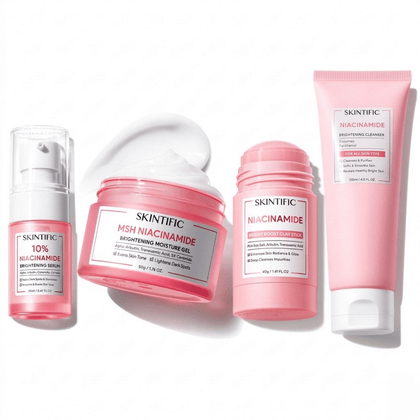 Set Iluminador MSH Niacinamide – 4 piezas