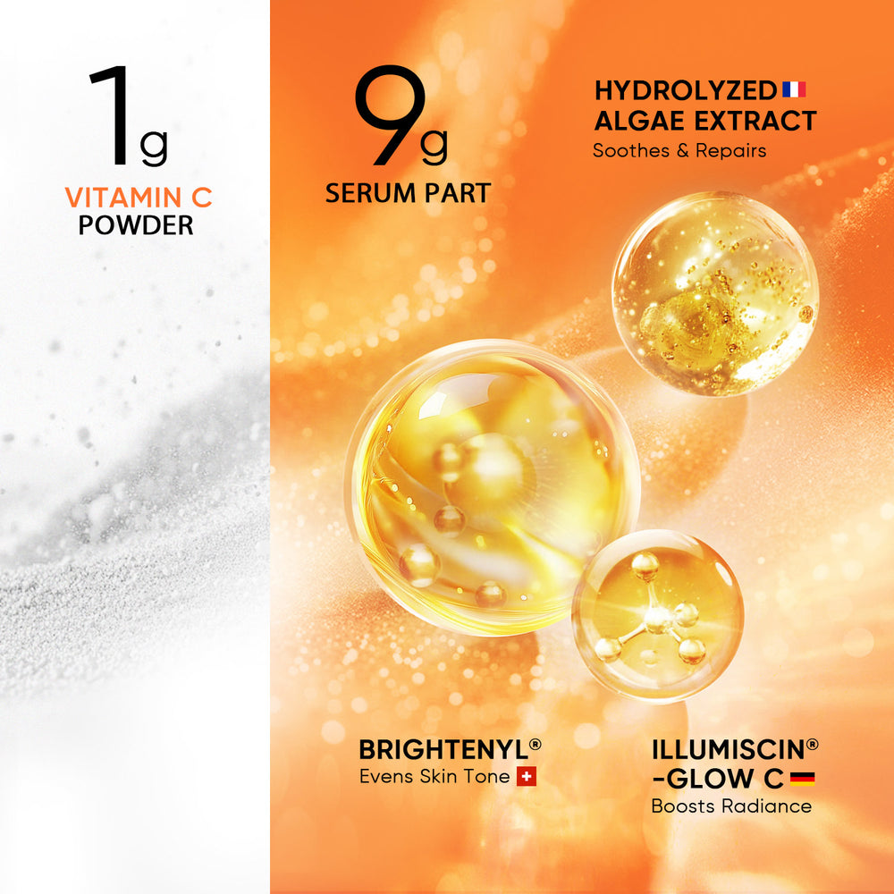 Vitamin C Brightening Serum & Moisturizer Set